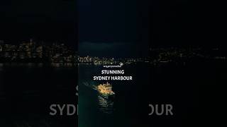 Stunning Sydney Harbour at Night #shorts #australia #vacation