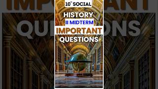 10th Social History 2nd Mid Term Important Question