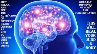 BRAIN HEALING SOUNDS : DOCTOR DESIGNED: FOR STUDY,  MEDITATION,  MEMORY, FOCUS : 100% RESULTS !