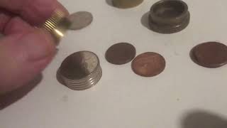 Magic Coin trick turn 50p into 4p and make 50p appear￼