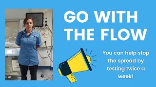 Lateral Flow Testing   Áine, Neonatal Nurse