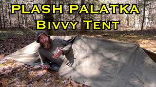 Plash Palatka Bivvy Tent canvas poncho shelter