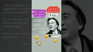 11 de julio se cumple 8 años en que falleció un desarrollador de videojuegos SATORU IWATA