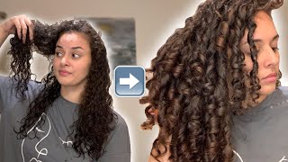 Perfekt definierte Locken mit der Denman Brush (Mozartlocken-Tutorial) | IamAniva