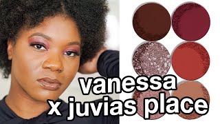 VANESSA X JUVIAS PLACE PALETTE REVIEW / SWATCHES!