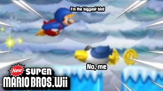 I"M DA BIGGEST BIRD!! [NSMB Wii]