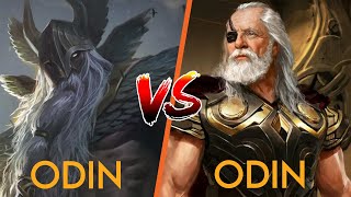 Odin in Norse mythology vs Odin in Marvel #marvel #mythology #odin #thor #mcu #movie #film #fifa