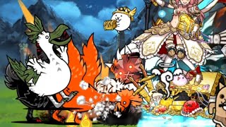 [Battle Cats] Clearing Seven lights of Doom (Mining Epic) / 무지개빛 천재지변 초극난도 (진화의 무지개 수석) 클리어