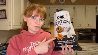 POP TIME CREATIONS EVERYTHING BAGEL AND CREAM CHEESE FLAVOR