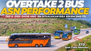 SPEK GHOIB ❗HINO RM DITANJAKAN BISA SALIP 2 BUS BISA SEKENCENG DAN SESUOS ITU 27 TRANS FREYA