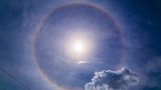 日暈 (ハロ現象)SUN HALO