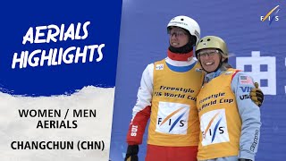 Vinecki and Werner clinch yellow bibs with wins in Changchun | FIS Freestyle Skiing World Cup 23-24