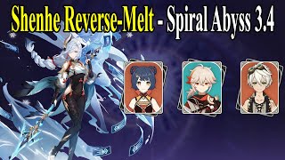 [Genshin Impact] | Shenhe Reverse-Melt - Spiral Abyss 3.4 | Second Half - Floor 12