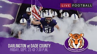 Darlington Tigers Football at Dade County