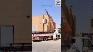 A/C utarne ke liye crane bulani padi saudi Riyadh #technician saju ahmad #middleeast #viral #hvac