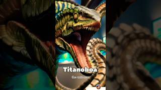 दुनिया का सबसे विशाल सांप।#facts #news #information #titanoboa #snake