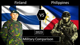 Finland vs Philippines Military power Comparison 2023 |  Finland vs Philippines Military power