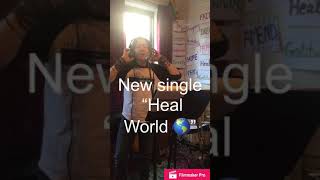 Teaser for new Ed Hale single “Heal World 🌎” premiering Friday December 4th