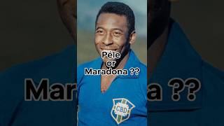 Péle or Maradona? #football #trending #viral #sub #fypageシ #brazil #pele #short #shorts #fyp #like