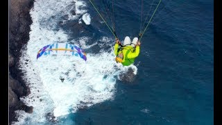 Alte e basse pressioni,  Parapendio a Lanzarote