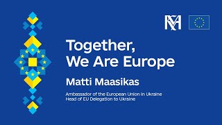 🇺🇦 Лекція Голови Представництва ЄС в Україні Посла Матті Маасікаса для студентів Могилянки