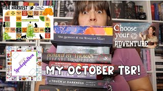 The One With My October 2024 TBR! | Fablen, TBR Harvest, & Spookopoly Edition!