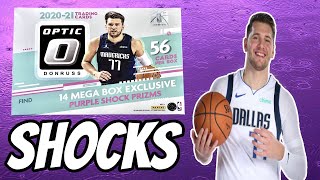 SPEAKING OF BIG HIT | 2020-21 Optic Mega Box Opening! PURPLE SHOCKS!