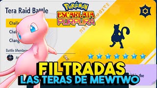 MEWTWO DE 7⭐ TERAINCURSION 100% FILTRADA Y MEW DE ALIADO CONFIRMADO PARA POKEMON ESCARLATA Y PURPURA