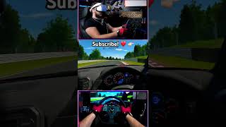 Driving the Nissan GT-R Nismo in VR feels incredible😍 #vr #psvr2 #gt7 #simracing