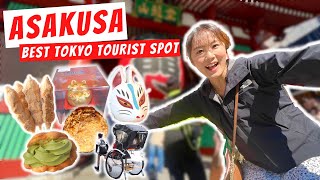 Visit the MOST POPULAR Temple in Tokyo! | TRAVEL and EAT Guide at Sensoji, ASAKUSA!