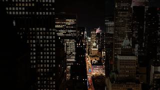 #nyc #drone #dji #djimini #flight #newyork #travel #usa #scyscrapers #building #night #nightcity