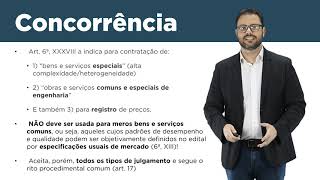 Aula 17 - licitação: modalidades, concorrência, leilão e pregão