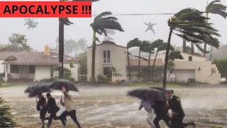 10 minutes ago🚨 Florida under water!! Thunderstorms and violent lightning destroy Palm Beach.