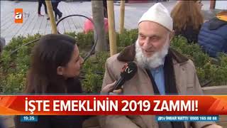 İşte 2019 Emekli Maaşları