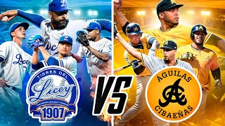 TIGRES DEL LICEY VS ÁGUILAS CIBAEÑAS en el Béisbol Invernal Dominicano | LIDOM | EN VIVO