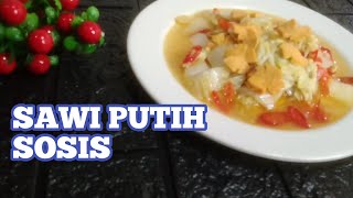 RESEP SAYUR SAWI PUTIH || VIDEO 13 #sawiputih