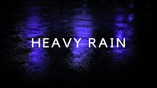 Heavy Rain for FAST Sleep - 24 Hours Strong Rain to Stop Insomnia & Sleep Deep