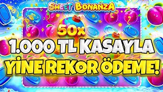 SWEET BONANZA KÜÇÜK KASA | ALL İN YAPARAK SINIRLARI ZORLADIK SONUNDA OYUN AÇILDI!