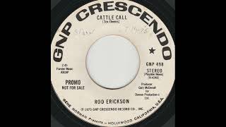 Rod Erickson  -- Cattle Call  [1975 country yodeling]