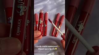 Lipstik Lamela Glaze Diskon 50% Beli 1 Dapat 6 Bisa Bayar Di Tempat