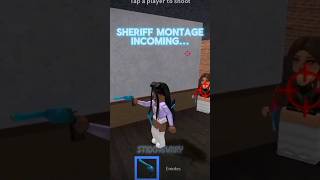 MM2 SHERIFF MONTAGE!💥🔫 #mm2 #sheriffmontage #mm2sheriff #roblox #viral #shorts