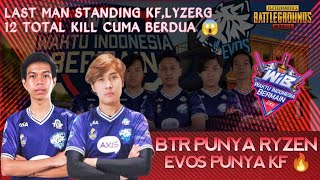 EVOS PUNYA KF DAN LYZERG LAST MAN STANDING TETAP BISA WWCD🏆 - PUBG MOBILE INDONESIA #evos #begetron