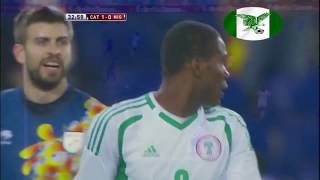 Nigeria vs Catalonia -  All Touches (Super Eagles)