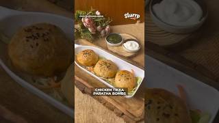 Chicken Tikka Paratha Bombs Recipe | Slurrp App