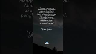 Kenapa orang orang mengarahkan pandangan mereka ke langit ketika mereka sedang shalat