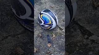 A curiosity safety test on Shoei motorcycle helmet. This one's been through a crash already.