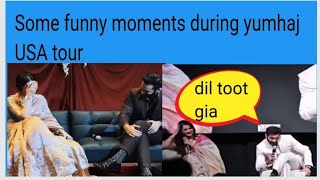 Funny moments during usa tour | dil toot gia wahaj ali