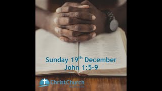 10.30am – Sunday 19th December 2021