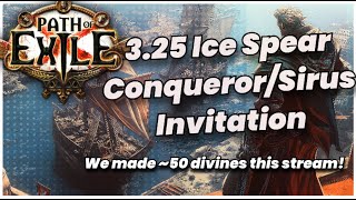 PoE 3.25 Conqueror/Sirus Invitations