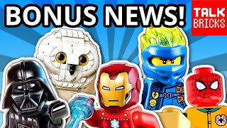 BONUS LEGO NEWS! Skywalker Saga News?! Hogwarts Icons! Ninjago Legacy 2022! LEGO Star Wars Movie?!